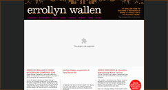 Desktop Screenshot of errollynwallen.com